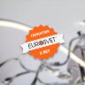 Подвесная люстра Eurosvet 90241/2 белый / серебро
