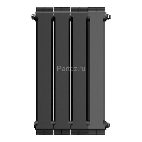 Биметаллический радиатор Royal Thermo PianoForte 500/100-4 (NoirSable)