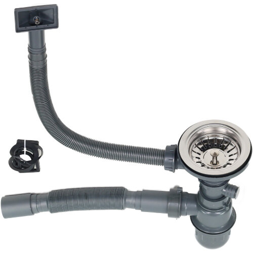 Мойка 5343 MELANA ProfLine 3,0/220 САТИН врезная прямоугольная D5343H