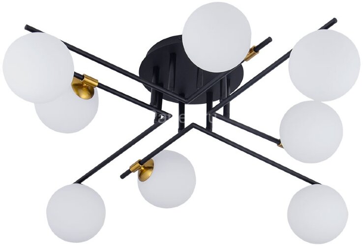 Потолочная люстра Arte Lamp A2243PL-8BK