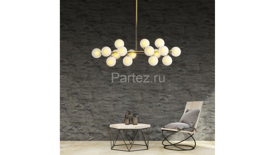 Потолочная люстра Lumina Deco LDP 6033-16 GD