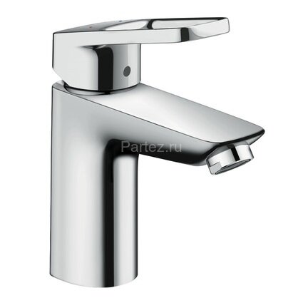 71151000 Logis Loop Смеситель для раковины 100, однорычажный, с донным клапаном