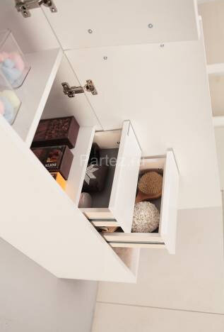 Пенал подвесной AQUATON Мадрид М белый (1A129603MA010)