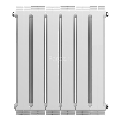 Биметаллический радиатор Royal Thermo PianoForte 500/100-6 (Bianco Traffico)
