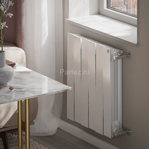 Биметаллический радиатор Royal Thermo PianoForte 500/100-6 (Bianco Traffico)