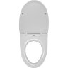 2010Sa сиденье для унитаза дюропласт с микролифтом, белое MELANA