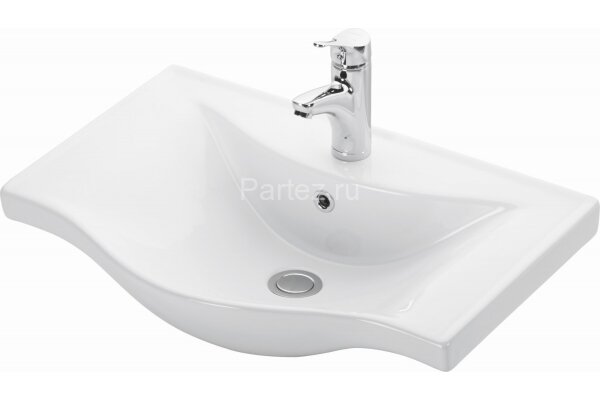 Раковина накладная Lapino BASIC 50X37X17,5, белая