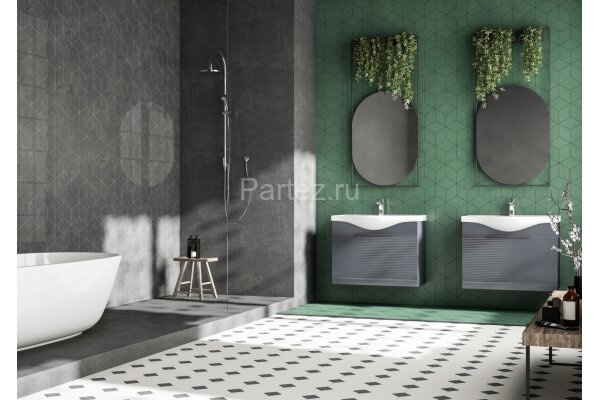 Раковина накладная Lapino BASIC 50X37X17,5, белая