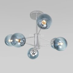 Потолочная люстра Eurosvet 30166/6 хром