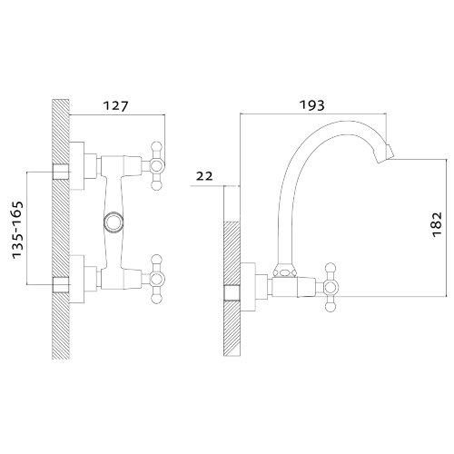 Смеситель Rossinka G02-73 для кухни