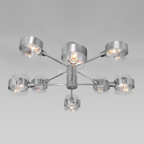 Потолочная люстра Eurosvet 70127/8 хром