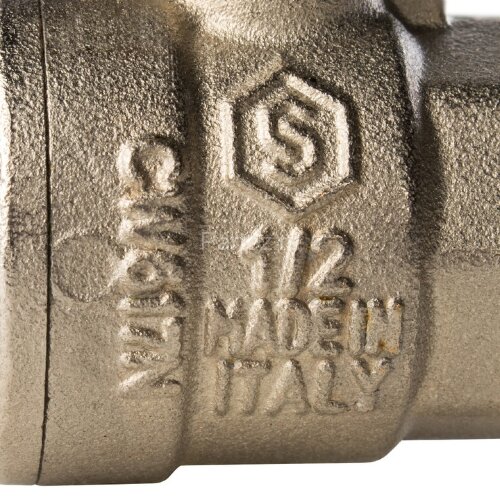 Кран шаровой полнопроходной ВР/НР бабочка 1/2" Stout