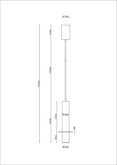 Подвесной светильник Arte Lamp A2034SP-1BK