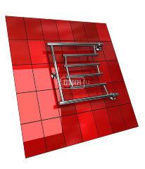 Полотенцесушитель водяной ДВИН D &quot;Pobeda&quot; лесенка 50/50, полированный (4627106963723)