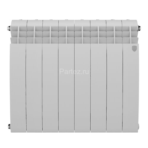 Биметаллический радиатор Royal Thermo PianoForte 500/100-8 (Bianco Traffico)