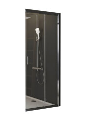 Душевая дверь Ravak Blix распашная 100х190, толщина полотна 6мм универсальная, цвет профиля сатин