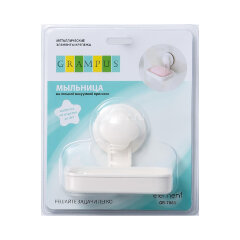 Мыльница Fixsen Grampus, Белый (GR-7081)