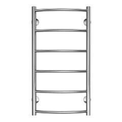 Полотенцесушитель водяной AZARIO VERONA 400/800 6 секций, нижнее/диагональное подключение, 1/2", хро