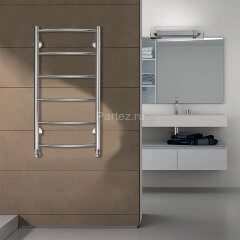 Полотенцесушитель водяной AZARIO VERONA 400/800 6 секций, нижнее/диагональное подключение, 1/2", хро