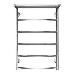 Полотенцесушитель водяной AZARIO VERONA 500/800 с полкой, 5 секций, нижнее/диагональное подключение,