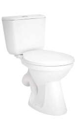 Унитаз-компакт Santek &quot;Бриз&quot; эконом 1-режим, с сиденьем, белый (1.WH20.2.569)