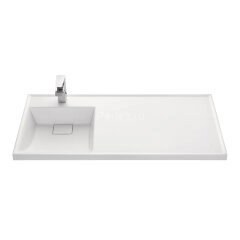 Раковина -столешница AQUATON Лондри 105х50х15 Белый (1A72833KLH01L)