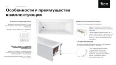 Ванна акриловая Roca Leon 1500x700 прямоугольная белый (7.2486.5.900.0)