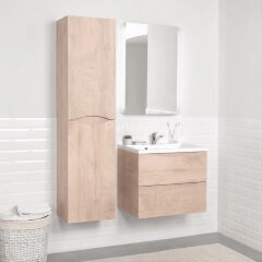 Пенал подвесной Итана Мишель 40 400х316х1600 Сосна (CS00083699)