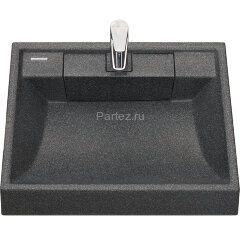 Раковина Aquaton Рейн 60 на стиральную машину, графит (1A72103KRW210)