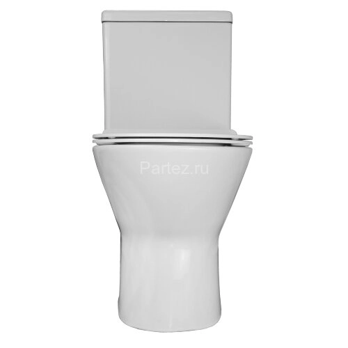 Унитаз-компакт Azario Mons 380х650х790 напольный, безободковый, с быстросъемным сиденьем микролифт (