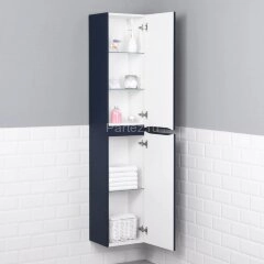 Пенал подвесной Итана Kate 35 350х300х1750 синий (CS00085532)