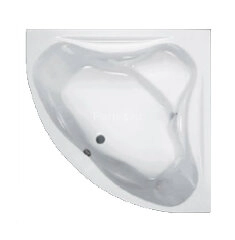 Ванна акриловая Santek Сан-Паулу симметричная 150х150 белая