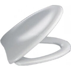 Крышка-сиденье для унитаза Haro Арктик стальное крепление, белое (512086)