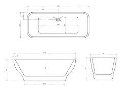 Акриловая ванна ABBER AB9220