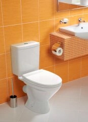 Унитаз-компакт Santek &quot;Лига&quot; с сидением полипропилен (1.WH30.2.197)