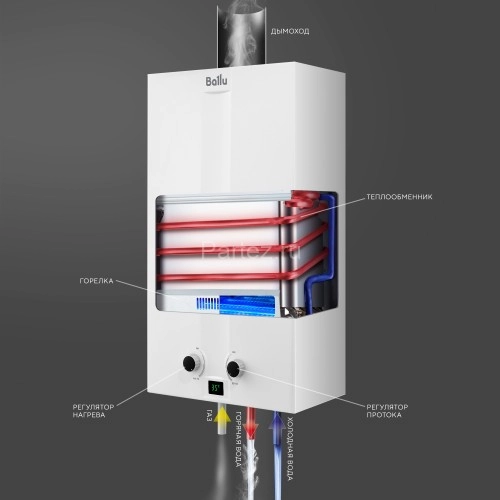 Колонка газовая Ballu GWH 10 Fiery