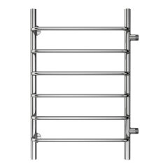 Полотенцесушитель водяной AZARIO MODENA 500/800 6 секций, боковое подключение, 1", хром (AZ08558)