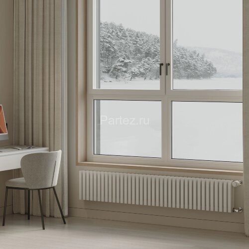 Дизайн-радиатор Royal Thermo Shift Q30 VC2030 - 14 секц. RAL9016