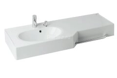 Раковина - столешница AQUATON Отель1270, белая (1A70113WOT01L)