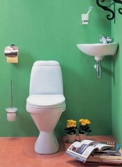 Унитаз-компакт Santek Римини напольный, белый (1.WH50.1.523)