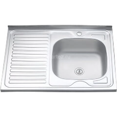 Мойка 8060 R MELANA 0,4/160 накладная прямоугольная (072 t R*20)