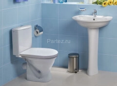 Унитаз-компакт Santek Алькор с сидением стандарт (1.WH30.2.140)