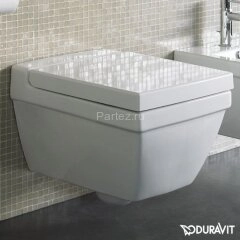 Унитаз подвесной Duravit 2nd Floor 370х540 с вертикальным смывом, белый (2220090000)