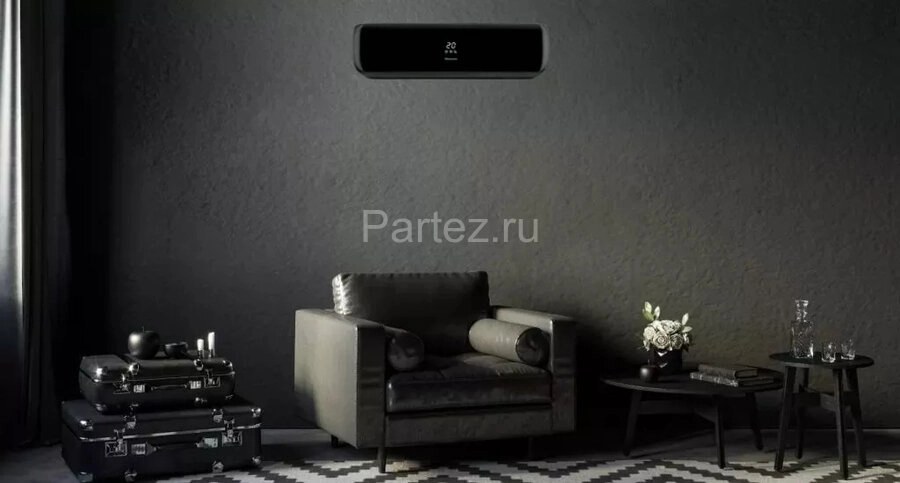 Инверторная сплит-система Hisense BLACK CRYSTAL SUPER DC Inverter AS-10UW4RVETG01(B) (комплект)