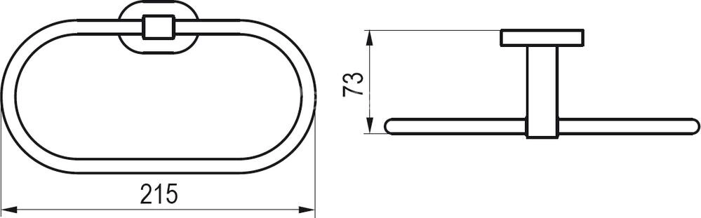 Полотенцедержатель Ravak Chrome хром (X07P190)