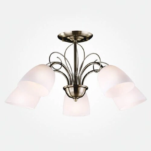 Потолочная люстра Eurosvet 30107/5 античная бронза