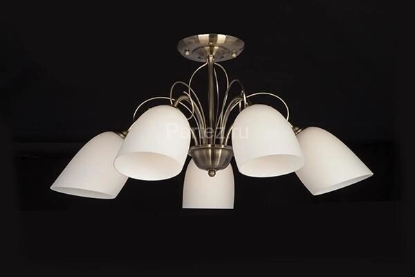 Потолочная люстра Eurosvet 30107/5 античная бронза