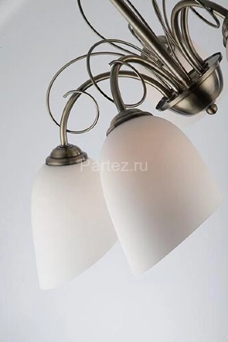 Потолочная люстра Eurosvet 30107/5 античная бронза