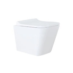 Сет AZARIO инсталляция с панелью смыва + унитаз Teramo (квадратный) с сидением микролифт+ клавиша 00