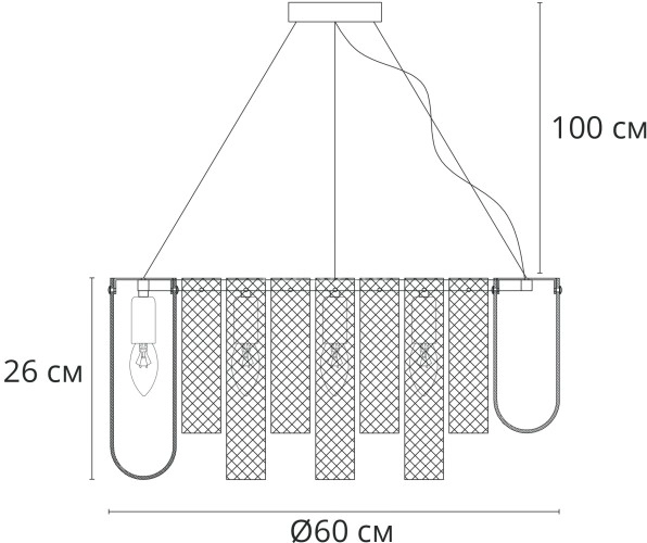 Подвесная люстра Arte Lamp A4074LM-10CC